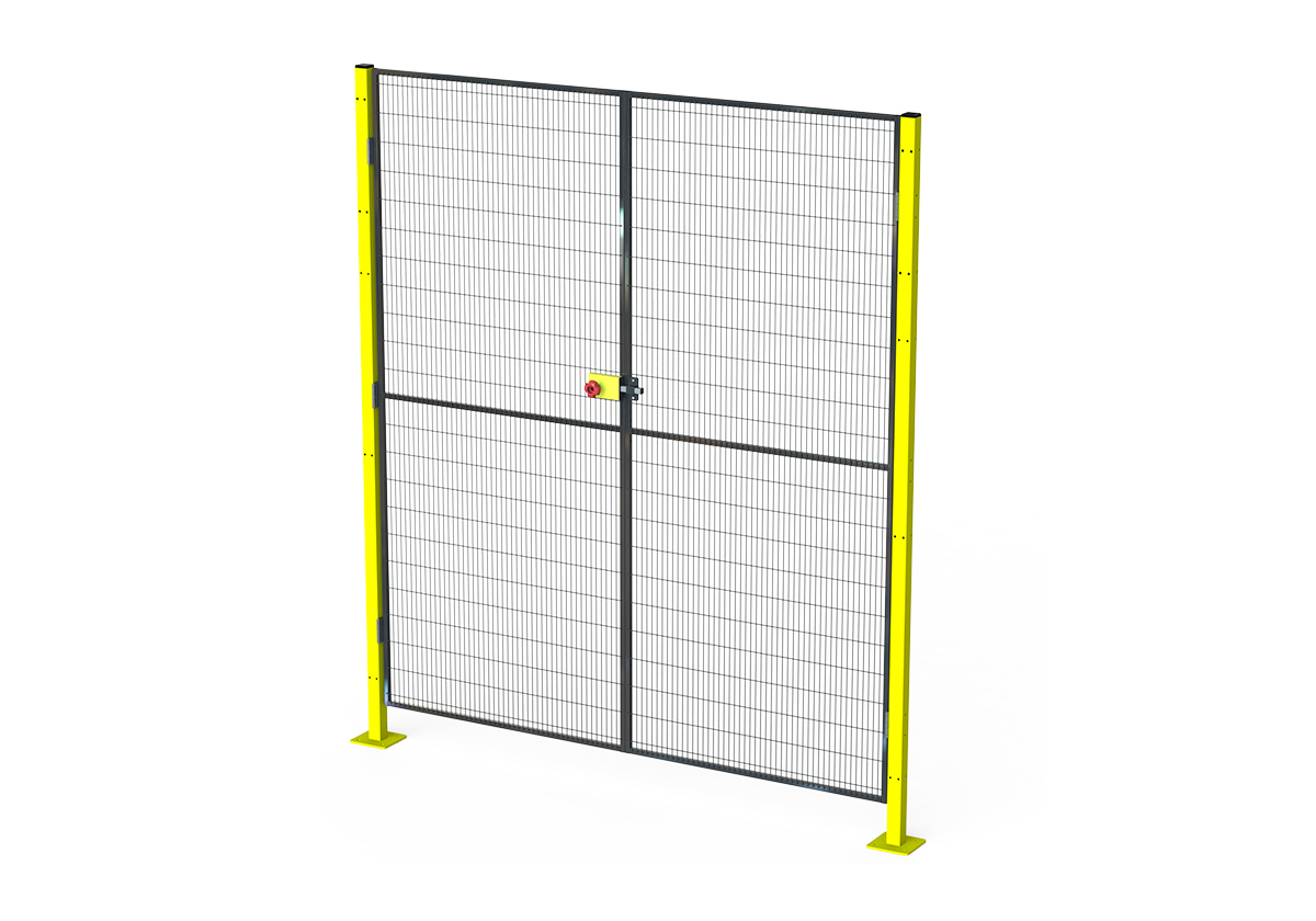 施威銘?安全平開門